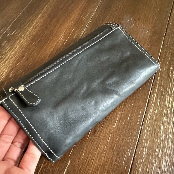 Vintage Coach tri fold wallet & checkbook holder - Picture 3 of 14